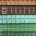 Kit  Floresta de pastilha de vidro 2x2 (5 cores) c/ 375 pastilhas - KT01 - Imagem 2