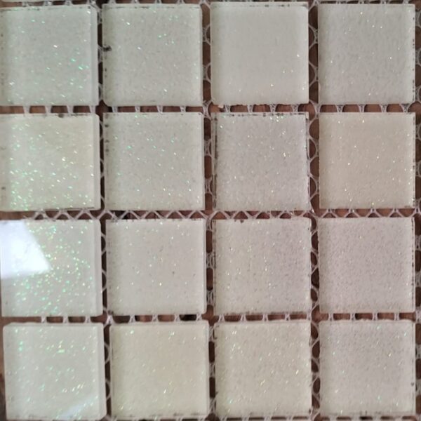 Pastilha Cristal 2,3x2,3 Gliter